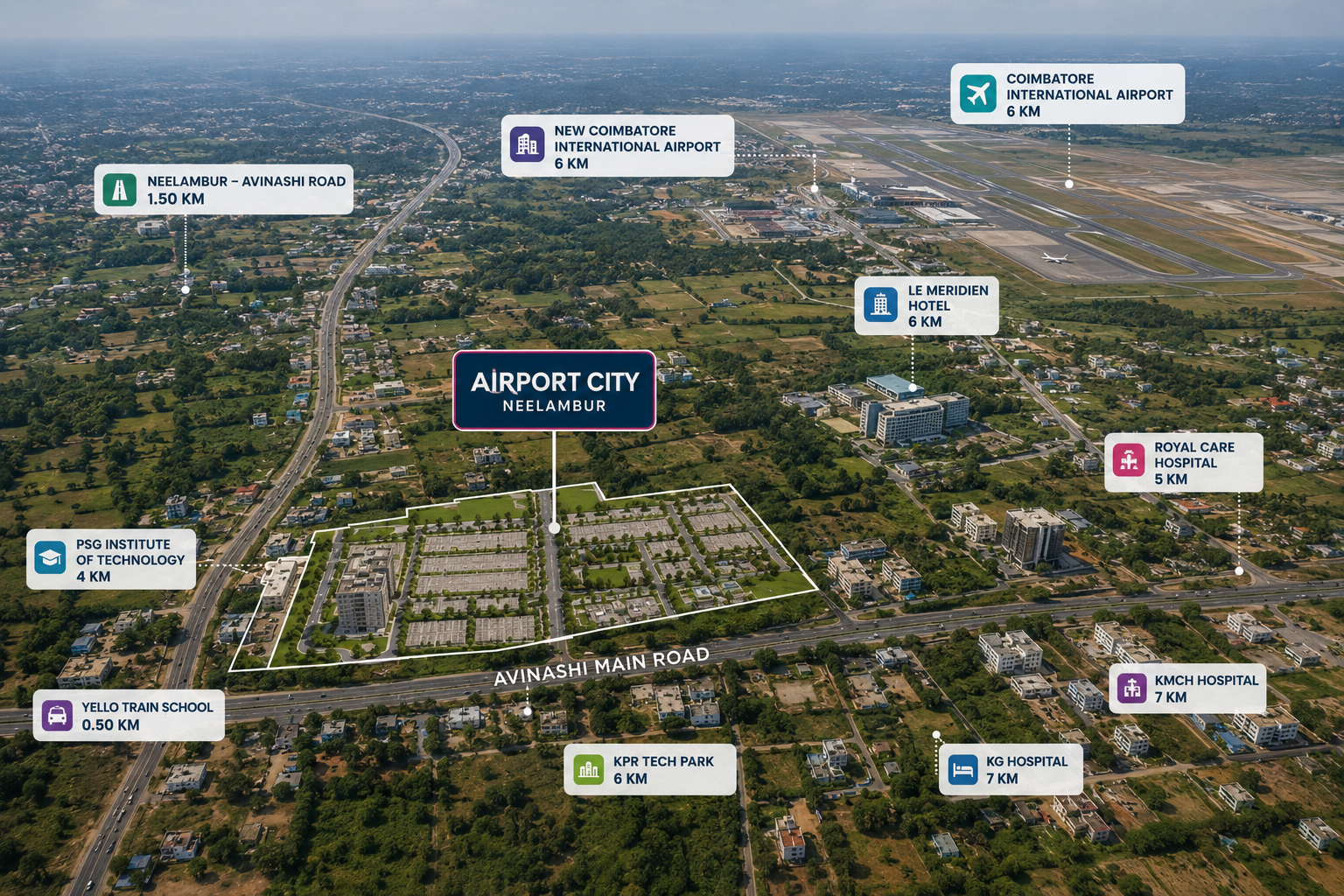 Airport City Neelambur